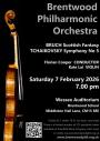 Brentwood Philharmonic Orchestra February 2026 Concert (Doors open at 18:30)